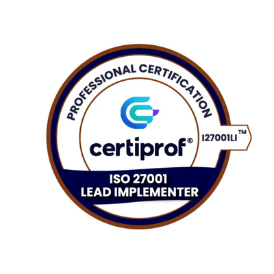 Curso oficial Certiprof ISO 27001 Lead Implementer Professional (I27001LI™)
